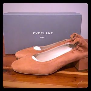 Everlane’s famous Day Heel. Never worn. 7.5M.
